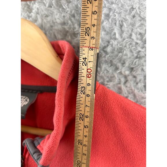 REI Co-op Fleece Quarter Zip Pullover Women’s M Coral Red Lightweight - Picture 5 of 6